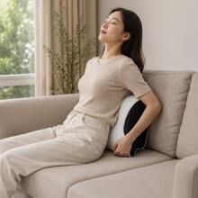 Butterfly Cervical Pillow - White - View 3
