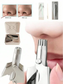 Brand New Manual Nose Hair Trimmer, Convenient, Simple, Durable And Cost-Effective. It's A Product That Doesn't Require Charging, Say Goodbye To The Trouble Of Running Out Of Power When You're Out - A - View 2