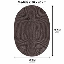 Tapete de mesa - Castanho Café - Ver 3