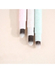 1pc 3-In-1 Eyelash Brush, Eyebrow Brush And Concealer Brush, Multi-Purpose Portable Makeup Tool, Suitable For Daily Makeup And Travel Use - Multicolor - View 5
