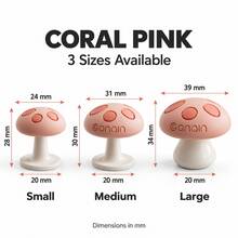 3pcs Cute Mushroom Shaped Silicone Toilet Flush Button, Bathroom Water Tank Switch Presser, Nail Art Dedicated Button, Creative Flush Button - Green - View 12