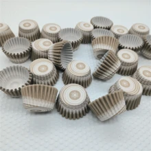Disposable Paper Cupcake Liners, Baking Cake Cups, Suitable For Baking Paper Cups And Small Cake Cup Packaging, Suitable For Cake, Candy Making, Suitable For Holidays, Weddings, Valentine's Day And Various Anniversaries. Light Brown Mini Cake Paper Cups - Mini Cupcake Liners - View 2