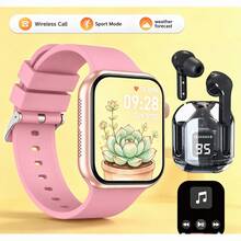 ZhiKexing Set Jam Tangan Pintar dan Earbud 2-in-1, Layar HD 2,01 inci, Bodi Paduan Logam, Panggilan Nirkabel, Berbagai Mode Olahraga, Pengingat Gaya Hidup Sedentari, Cocok Sebagai Hadiah untuk Teman dan Pasangan - View 10
