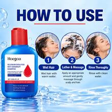 Hoegoa 120ml Selenium Disulfide Scalp Shampoo, Perawatan Rambut Pengontrol Minyak dan Pembersih Mendalam, Sampo Harian Ringan dan Segar untuk Memberikan Volume - Nourishing - View 7