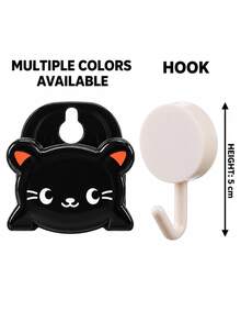Kitchen Sponge Holder - Cute Animal Shaped Multi-Functional Soap Storage Rack (Includes Suction Cup Hook), Cute Cartoon Design, Combines Soap Holder, Draining Rack, Dishcloth And Sponge Storage In One, Kitchen Organization Essential, Bathroom Practical Accessory - Multicolor - View 7