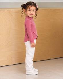 Young Girls Knit Tops - Pink - View 3