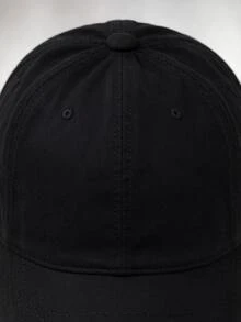 Minimalist Line Embroidery Baseball Cap For Women, Vintage Soft Crown Baseball Cap, Wide Brim Face-Flattering Outdoor Commute Versatile Sun Hat - Quick-drying Short Flat Brim Baseball Cap - View 4