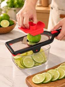 Purple Cabbage Shredder, Mixed Vegetable Salad Shredder, Shredding Tool For Cutting Cabbage And Other Vegetables, Household Cabbage And Red Cabbage Shredding Equipment - Multicolor - View 2
