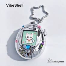Pods Earphone Protective Case, 3D Grating Transformation, Pink Rabbit, Moving Rabbit, Gift Box Packaging, Can Be Hung On Backpack, Earphone Case - View 10