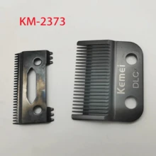 Kemei 2373 Electric Hair Clipper Original Replacement Blades, Clipper Blade Accessories, Haircut Blade, DLC Blade, Electric Trimmer, Powder Metallurgy Blades - Black - View 4