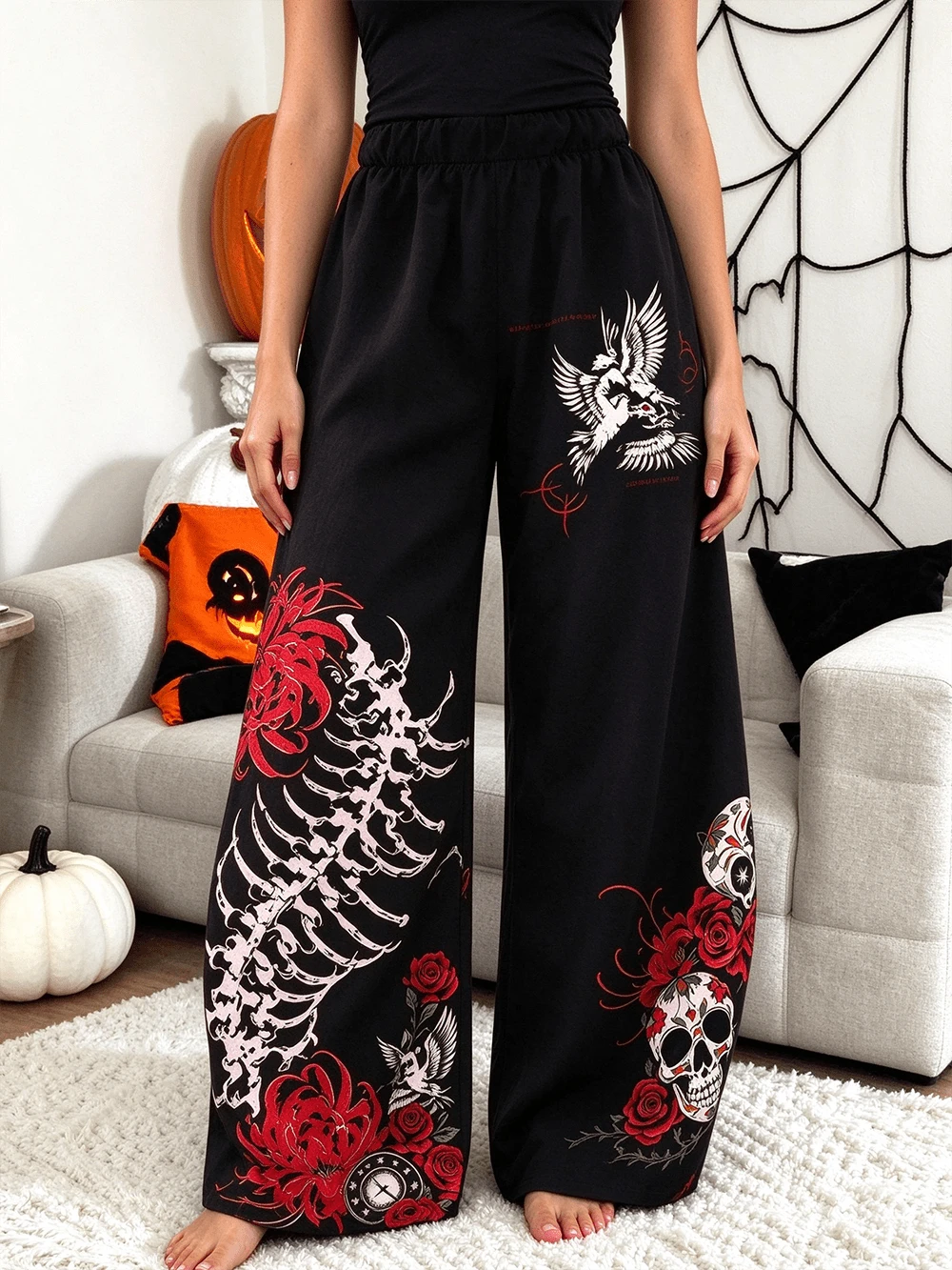 Plus Size Pants - Mixed Colors - View 1