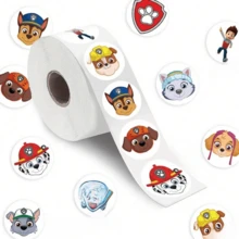 FUNISM 500pcs/Roll Anime Cute Sticker Labels, Kawaii Stickers, DIY Gift Sealing Labels, Decorative Supplies, Party Gifts - Multicolor - View 7