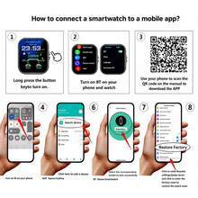 AZRTL New Smart Watch, Suitable For Teenagers And Children, Features Wireless, Pedometer, Calorie, Multiple Sports Modes, Message And Call Notifications, Compatible With Android/IOS Systems, Perfect Gift For Kids! - View 4