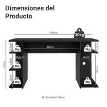 MADESA Conference Tables & Chair - Black - View 4
