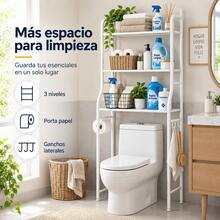 Over-The-Toilet Storage - White - View 4