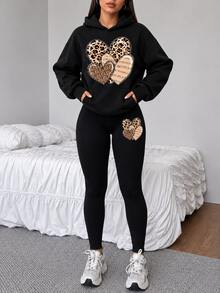 Women Two-Piece Outfits - Black - View 2