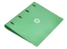 LIDERPAPEL Antartik Carpebloc A4 Binder With 5mm Grid Refill, 4 Rings, 35mm, Assorted Colors, Durable And Resistant, Offers Protection Against Impacts And Light Moisture, First-Class Quality Guaranteed - MATCHA GREEN - View 3