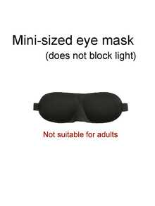Full Coverage Blackout Sleep Eye Mask, Soft Skin-Friendly Fabric, Breathable And Lightweight. Extra Wide Full Wrap Design, Snug Fit To Face, Effectively Blocks Light For Deep Sleep. Hook And Loop Adjustable Design, Comfortable Fit Without Pressure. Suitable For Nighttime Rest, Napping, Office Breaks, Airplane, Long-Distance Travel. Simple And Versatile, Compact Storage, Perfect Sleep Accessory For Students And Office Workers, Christmas Gift - Multicolor - View 12