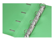LIDERPAPEL Antartik Carpebloc A4 Binder With 5mm Grid Refill, 4 Rings, 35mm, Assorted Colors, Durable And Resistant, Offers Protection Against Impacts And Light Moisture, First-Class Quality Guaranteed - MATCHA GREEN - View 4
