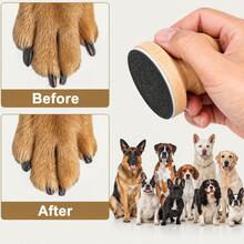 Dog Nail File, Dog Scratch Board, Comfortable Pet Nail File Kit, Small Animal Nail Care, Stress-Free Scratch Square For Dogs, Battery-Free Cat & Dog Paw Grooming Tool, Puppy Claw Trimmer Grinder Alternative, Pet Nail Filer For Home, Indoor - View 6