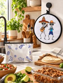 Label Cetak LYF - Tongru Home No.6 60910 & Pengait Bulat Hitam - MultiWarna - View 8