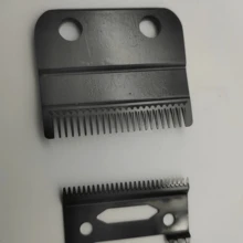 Kemei 2373 Electric Hair Clipper Original Replacement Blades, Clipper Blade Accessories, Haircut Blade, DLC Blade, Electric Trimmer, Powder Metallurgy Blades - Black - View 5
