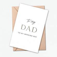 Wedding Day Card For Parents, Thank You Card For Parents, Parents' Commemorative Gift, With Envelope,Vow Books - Multiple Styles - View 3