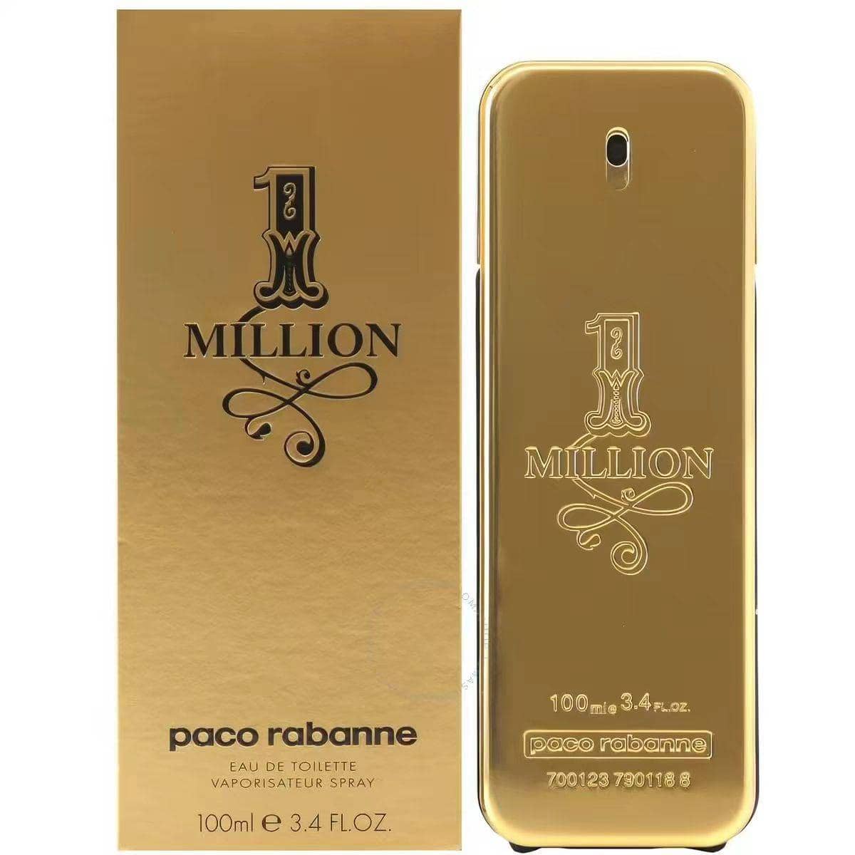 Perfume Masculino Paco Rabanne 1 Million Eau de Toilette Spray 100ml 3.4 fl.oz