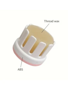 Sáp chỉ thêu, chất dưỡng chỉ may chống xơ cho chỉ cotton và chỉ thêu, giúp bôi trơn chỉ thô tránh rối, dùng để dán và sửa khóa kéo bị kẹt, phù hợp cho thêu chữ thập - Nhiều màu - Xem 6