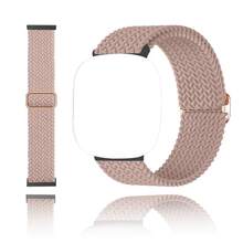 1 Pack Braided Nylon Bands Compatible With Versa 4/ Versa 3/Sense 2/Sense 1,Soft Stretchy Elastic Nylon Sport Loop Strap For Women Men - For  Versa 3/ Versa 4 - View 14