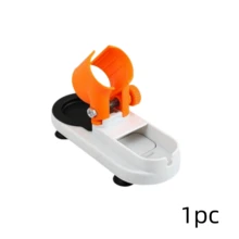 Adjustable Hot Glue Gun Stand, Multi-Angle Lock Base, Peelable Silicone Drip Tray & Hidden Storage Slot. Stable, Fits All Glue Guns. Desktop Organizer For DIY, Woodwork & Home Repair, Great Gift For Crafters. - White - View 9