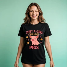 Women T-Shirts - Black - View 1