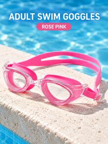 Adult Swimming Goggles, Adjustable Split Strap And Side Buckle Design ...