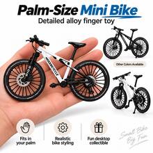 Model Sepeda Jari Mini dari Paduan Logam, Mainan Meja Sepeda Gunung Realistis, Ukuran 27" dan 29", 6 Warna, Dekorasi Sepeda yang Indah, Hadiah untuk Kolektor dan Pecinta Sepeda - MultiWarna - View 5