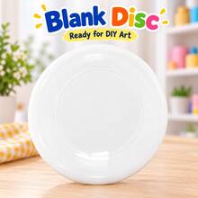 Bộ vẽ tranh DIY trống BSKT nhiều món, đĩa vẽ doodle vẽ tay PE kèm bút marker 12 màu/24 màu, đồ thủ công tiệc cho người lớn, sáng tạo ngày lễ, tương tác ngoài trời - Nhiều màu - Xem 3