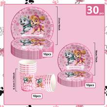 Bộ đồ dùng bàn tiệc chủ đề Paw Patrol hoạt hình chính hãng, bộ trang trí tiệc, tiệc đầy tháng, tiệc sinh nhật, đạo cụ trang trí studio chụp ảnh, đồ dùng bàn tiệc Halloween, đồ dùng bàn tiệc Giáng sinh, đồ dùng bàn tiệc năm mới, đồ dùng bàn tiệc ngày lễ, đồ dùng bàn tiệc dùng một lần - Xem 8