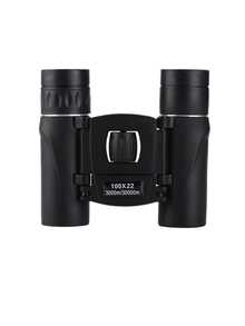 300x25 HD Powerful Binoculars, Clear Imaging, 10x Magnification, 5000m Long Distance Foldable Mini Telescope, BAK4 FMC Optical Lens, Suitable For Hunting, Sports, Outdoor Camping And Travel - Black - View 13