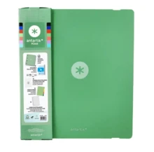LIDERPAPEL Antartik Carpebloc A4 Binder With 5mm Grid Refill, 4 Rings, 35mm, Assorted Colors, Durable And Resistant, Offers Protection Against Impacts And Light Moisture, First-Class Quality Guaranteed - MATCHA GREEN - View 2