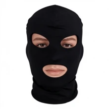 Elastic Fabric, Open Mouth, Open Eyes, Mask, Role Play, Halloween Gift, Head Cover - Multicolor - View 13