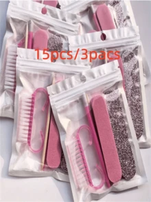1-150pcs Nail Trimming Tools (5pcs/Pack), Multi-Functional Manicure Set, Portable Travel, Daily Use, Manicure Care/Suitable For Back To School, Christmas, Halloween Gifts - White - View 11
