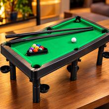 Mesa de Sinuca Bilhar Infantil Snooker Portátil com 2 Tacos - Visão 9