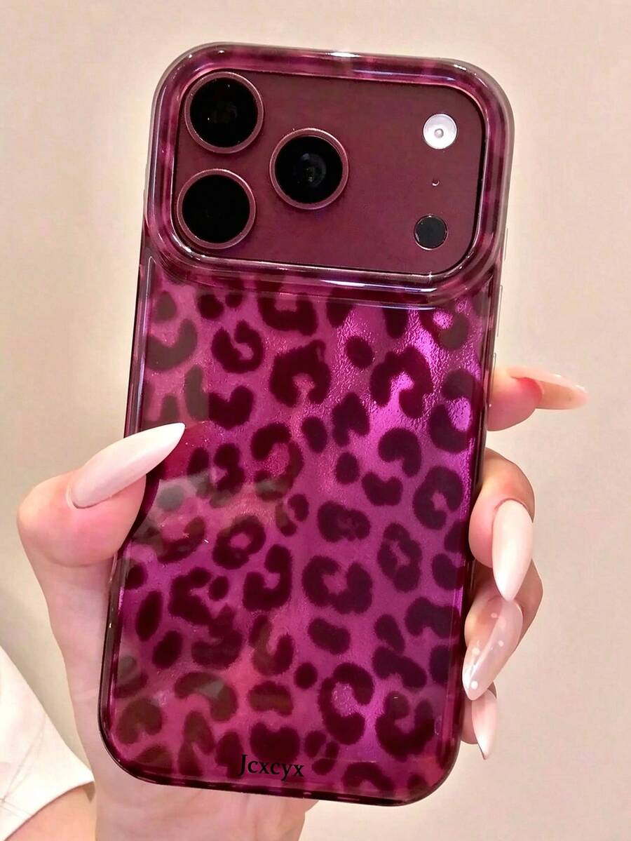 奢華秋季棕色豹紋亮片冰感手機殼，適用於 iPhone 18 Pro Max 18 Pro 17 Pro Max 17 Pro 17 16 Pro Max 16 Pro 16 15 Pro Max 15 Pro 15 14 Pro Max 14 Pro 14 13 Pro Max 13 Pro 13 12 Pro Max 12 Pro 12 11，時尚防震防摔手機殼