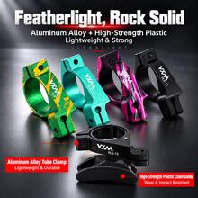 VXM Mountain Bike Aluminum Alloy Chain Guide Single Disc Chain Stabilizer Positive And Negative Teeth Front Derailleur Anti-Drop Chain Accessory - Multicolor - View 3