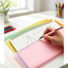 Jelly Color Exam Clipboard, Multi-Functional Copying Board, Exam Pad (Random Color) - A4 - View 4