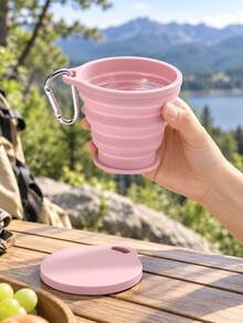 2pcs/1pc Foldable Water Bottle - Portable Leak-Proof, Suitable For Travel And Camping. Designed For Travel: Collapses To 0.7 Inches, Conveniently Fits In Luggage, Bags Or Seat Back Pockets. Leak-Proof. - Multicolor - View 3