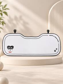 Cute Puppy Pattern Car Seat Cover Set, Dog Print Car Seat Cushions, Front Seat Covers Backrest Covers Rear Bench Seat Pad, Universal Car Interior Accessories, Cute Animal Design Car Decor, Non-Slip Seat Protector, Easy Install Vehicle Seat Covers - Multicolor - View 17