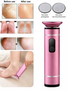 Electric Rechargeable Foot Callus Remover, 2-In-1 Foot File And Hair Remover, Electric Foot Care Device For Removing Dead Skin, Calluses And Corns, Foot Polishing Machine - Multicolor - View 5