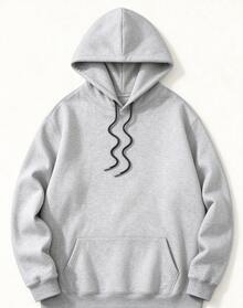 Men Hoodies - Light Grey - View 3