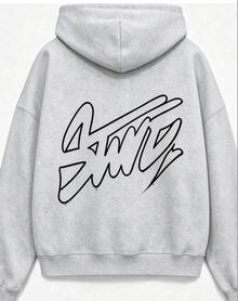 Men Hoodies - Light Grey - View 8