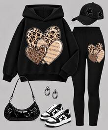 Women Two-Piece Outfits - Black - View 1